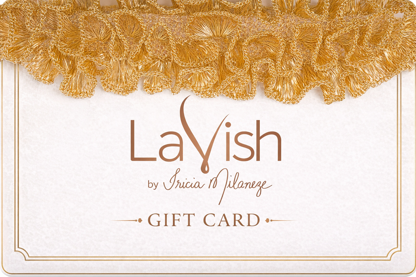 LAVISH GIFT CARD