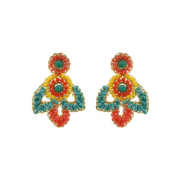 Summer Vibe Mix Mermaid Mini Dangle Handmade Earrings