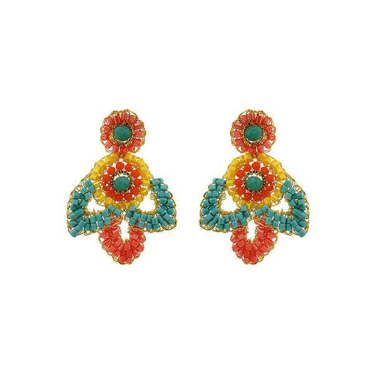 Summer Vibe Mix Mermaid Mini Dangle Handmade Earrings