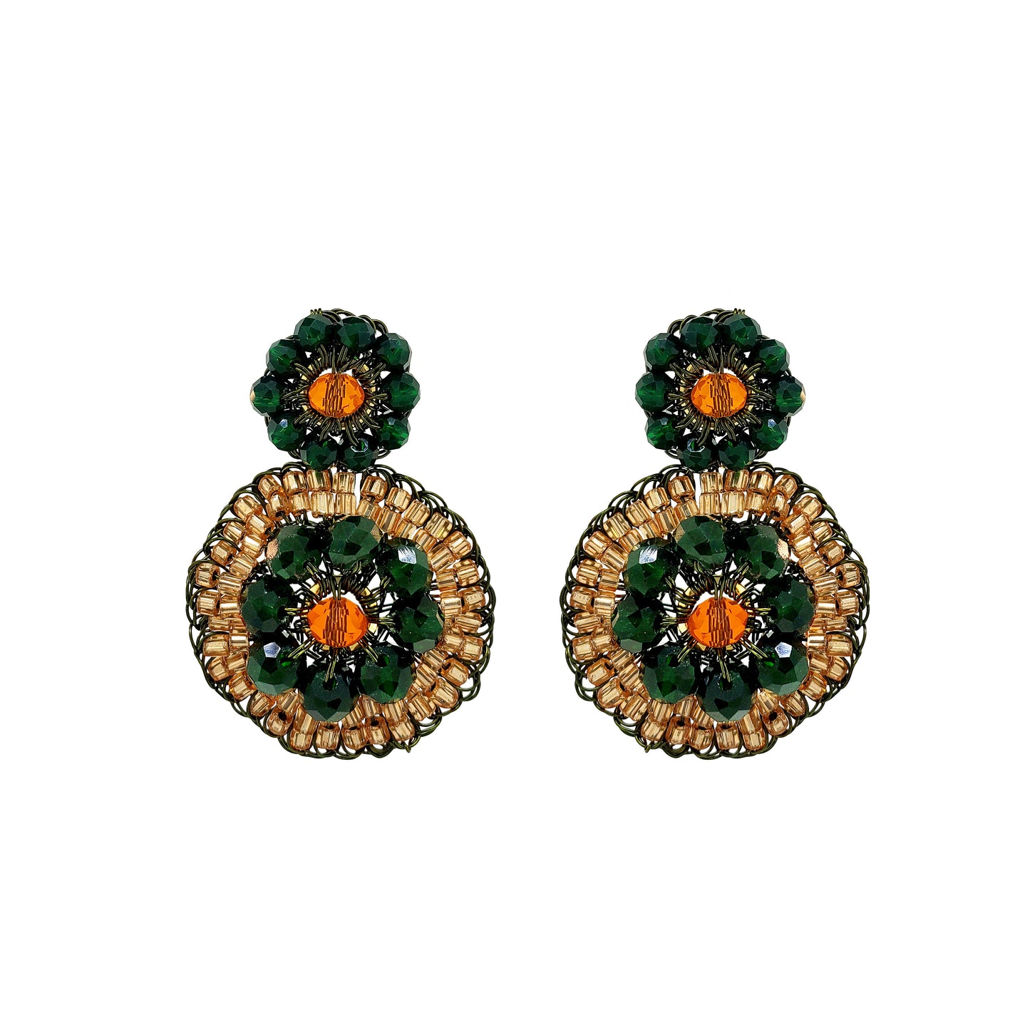 Unakita Mix Elara Mini Handmade Crochet Earrings