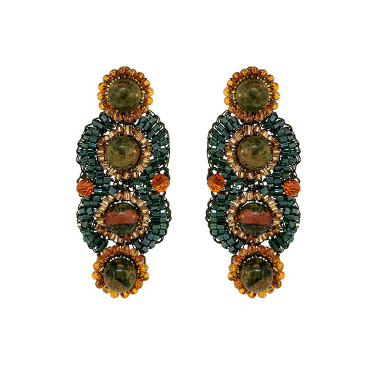 Unakita Mix Mina Handmade Crochet Earrings