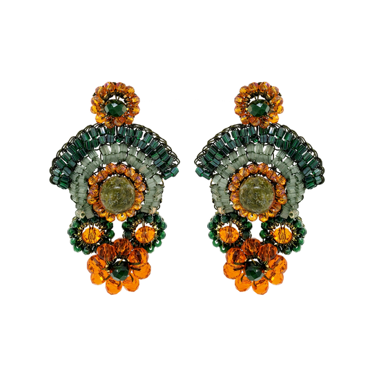 Unakita Mix Elara Trio Handmade Crochet Earrings