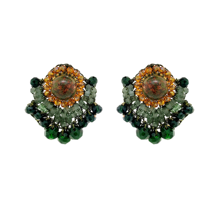Unakita Mix Elara Post Handmade Crochet Earrings