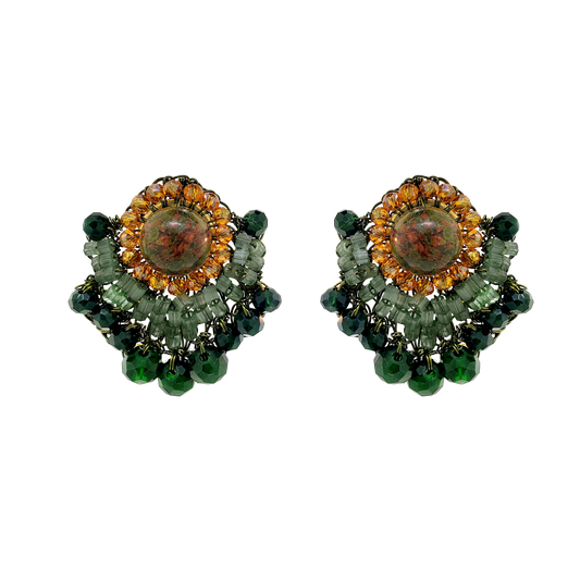 Unakita Mix Elara Post Handmade Crochet Earrings