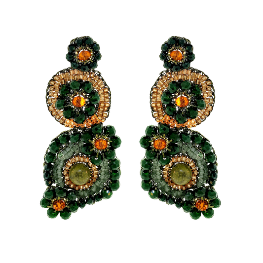 Unakita Mix Elara Maxi Handmade Crochet Earrings