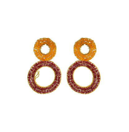 Sunrise Mix Nyx Handmade Crochet Earrings