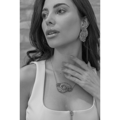 Sunrise Mix Aura Handmade Necklace