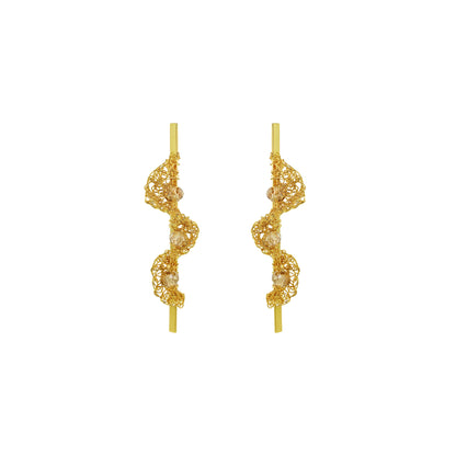 Amber-Gold-Nalu-Drop-Handmade-Crochet-Earrings-handmade-crochet-drop-with-unique-design-18k-gold-filled-wire-hypoallergenic-lightweight-statement