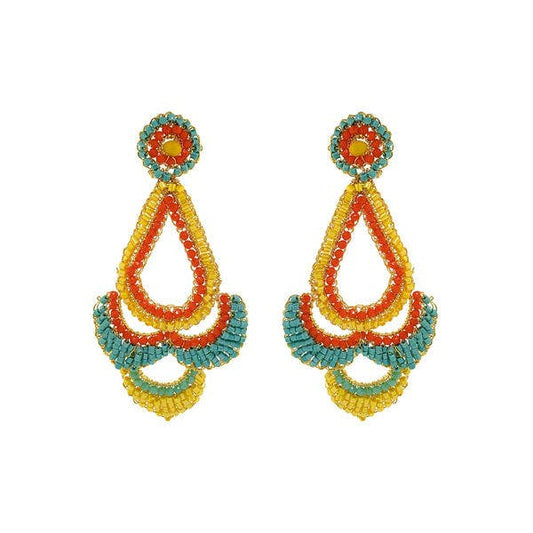 Summer Vibe Mix Siren Maxi Handmade Earrings