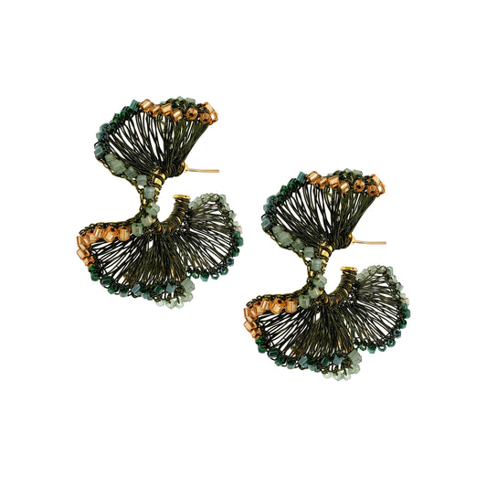 Unakita Mix Rio Hoops Handmade Earrings