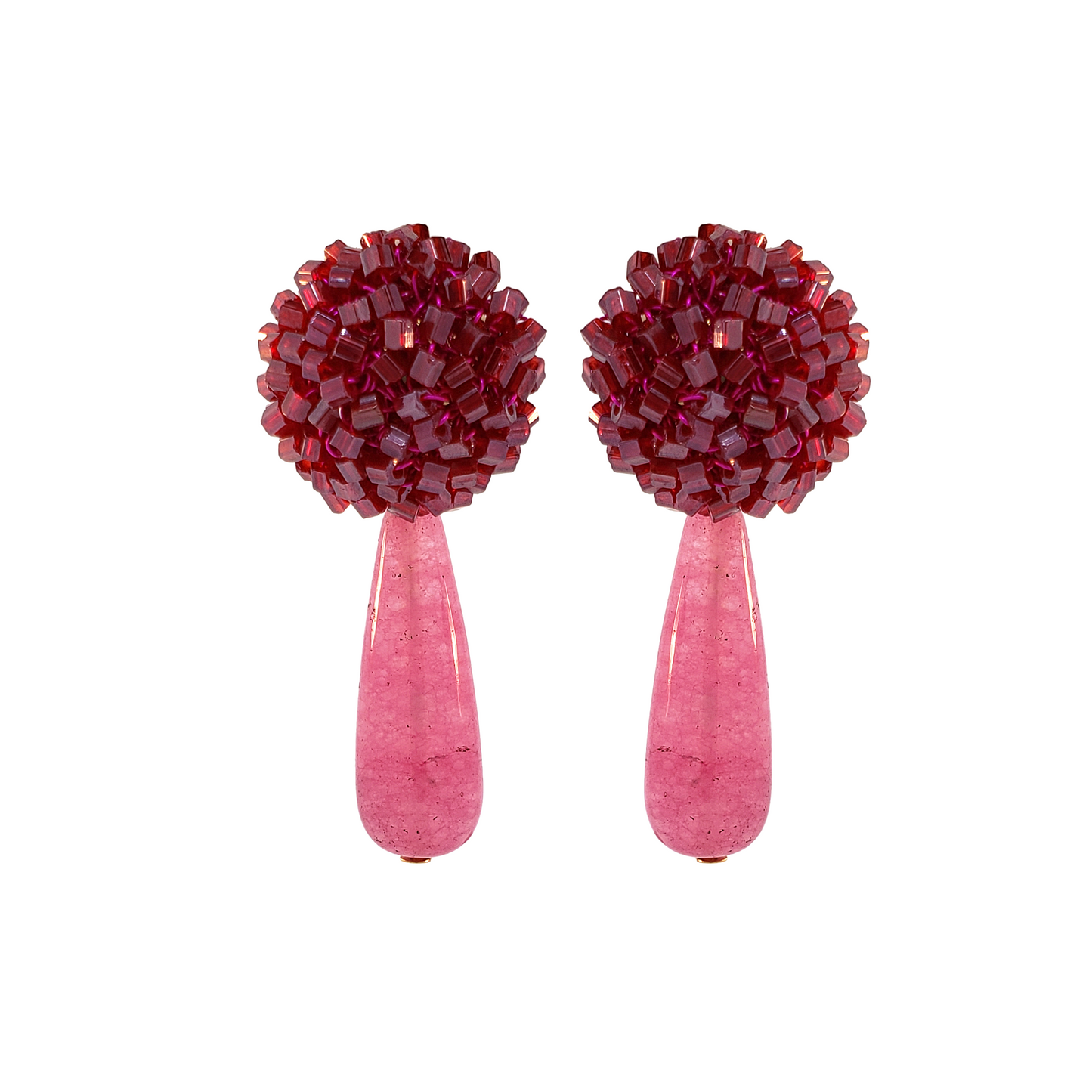 Pink Briar Handmade Crochet Earrings