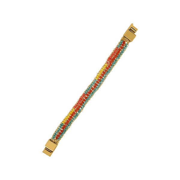 Summer Vibe Mix  Ziggy Handmade Crochet Bracelet