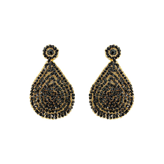 Black Aria Handmade Earrings