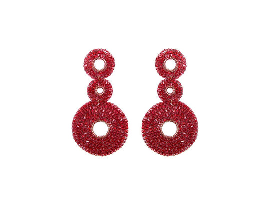 Red Gia Handmade Earrings