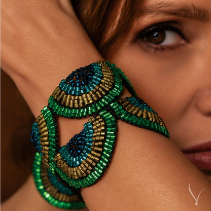 Peacock Handmade Bracelet