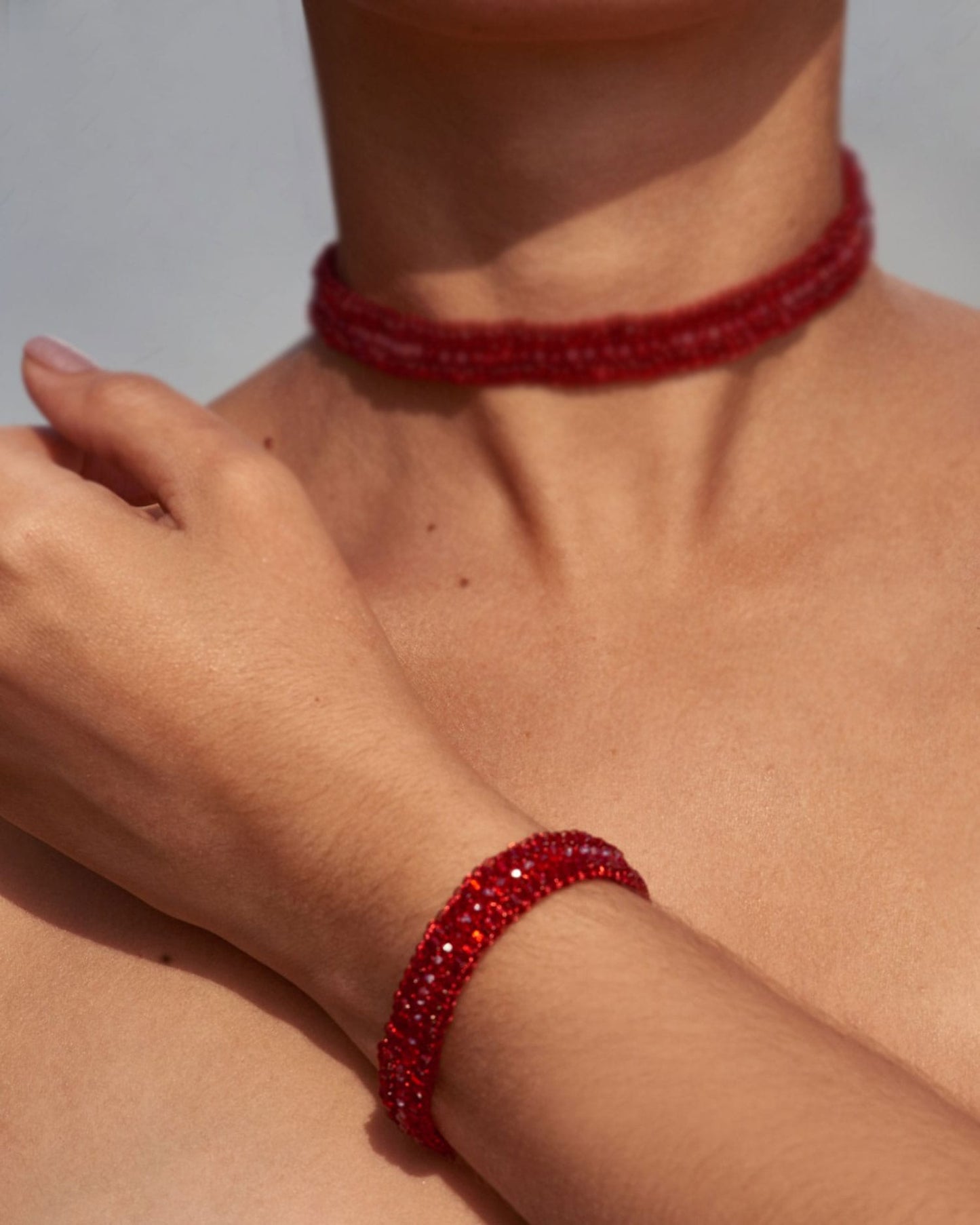 Red Ziggy Handmade Bracelet