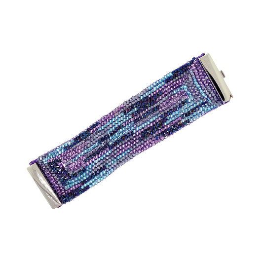 Neon Purple Mix Signature Handmade Crochet Bracelet