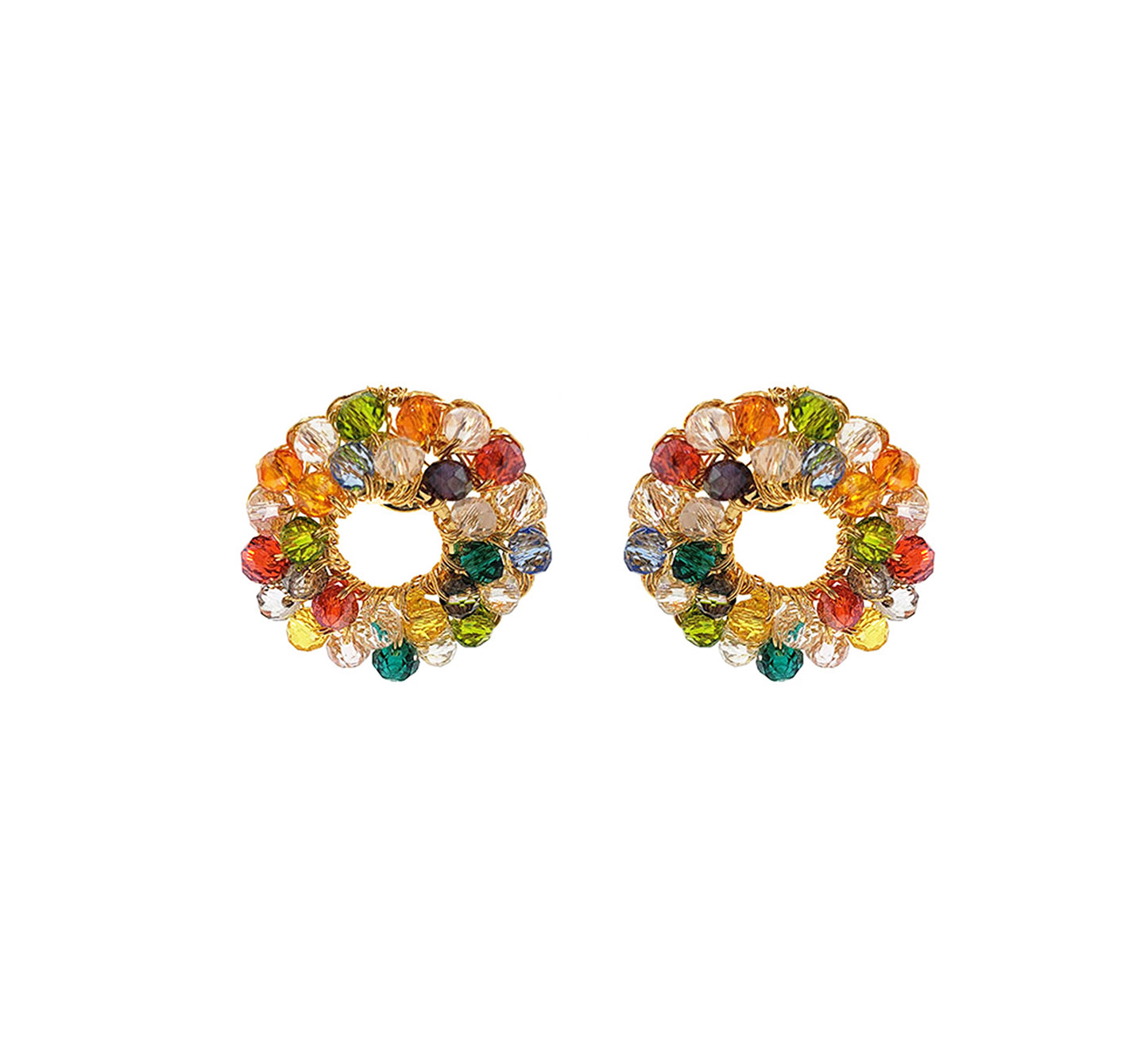 Multicolor Zoe Handmade Earrings