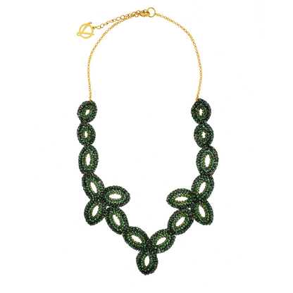 Green Savage Handmade Crochet Necklace