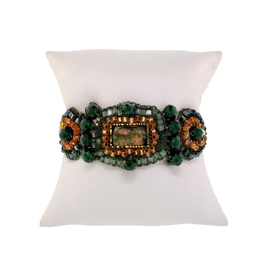 Unakita Mix Elara Handmade Crochet Bracelet