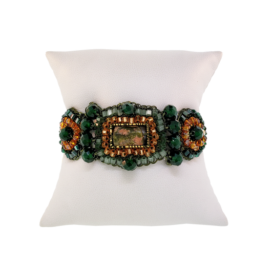 Unakita Mix Elara Handmade Crochet Bracelet