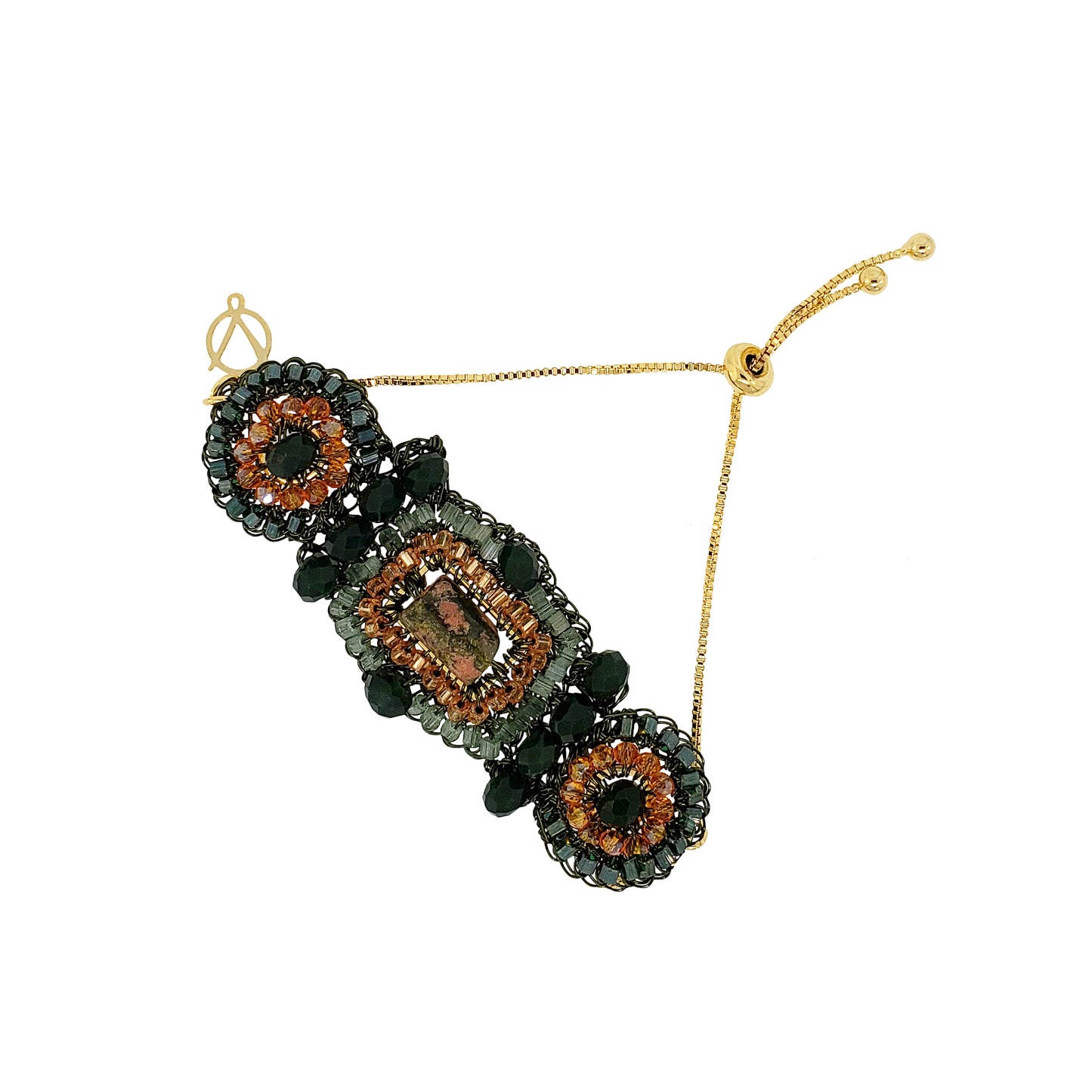 Unakita Mix Elara Handmade Crochet Bracelet