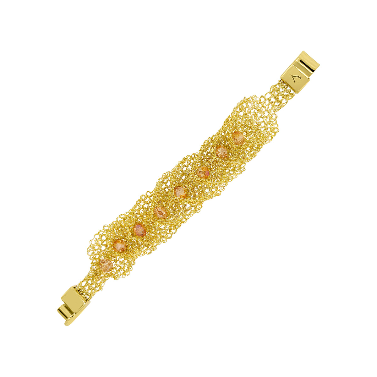 Ambar & Gold Calla Embrace Maxi Handmade Bracelet