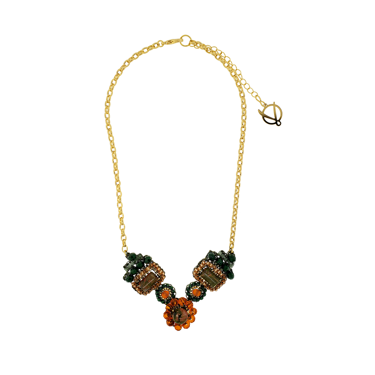 Unakita Mix Nara Maxi Handmade Crochet Necklace