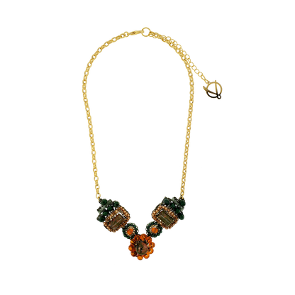 Unakita Mix Nara Maxi Handmade Crochet Necklace