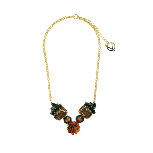 Unakita Mix Nara Maxi Handmade Crochet Necklace