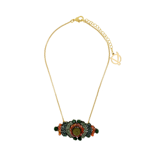 Unakita Mix Mina Handmade Crochet Necklace