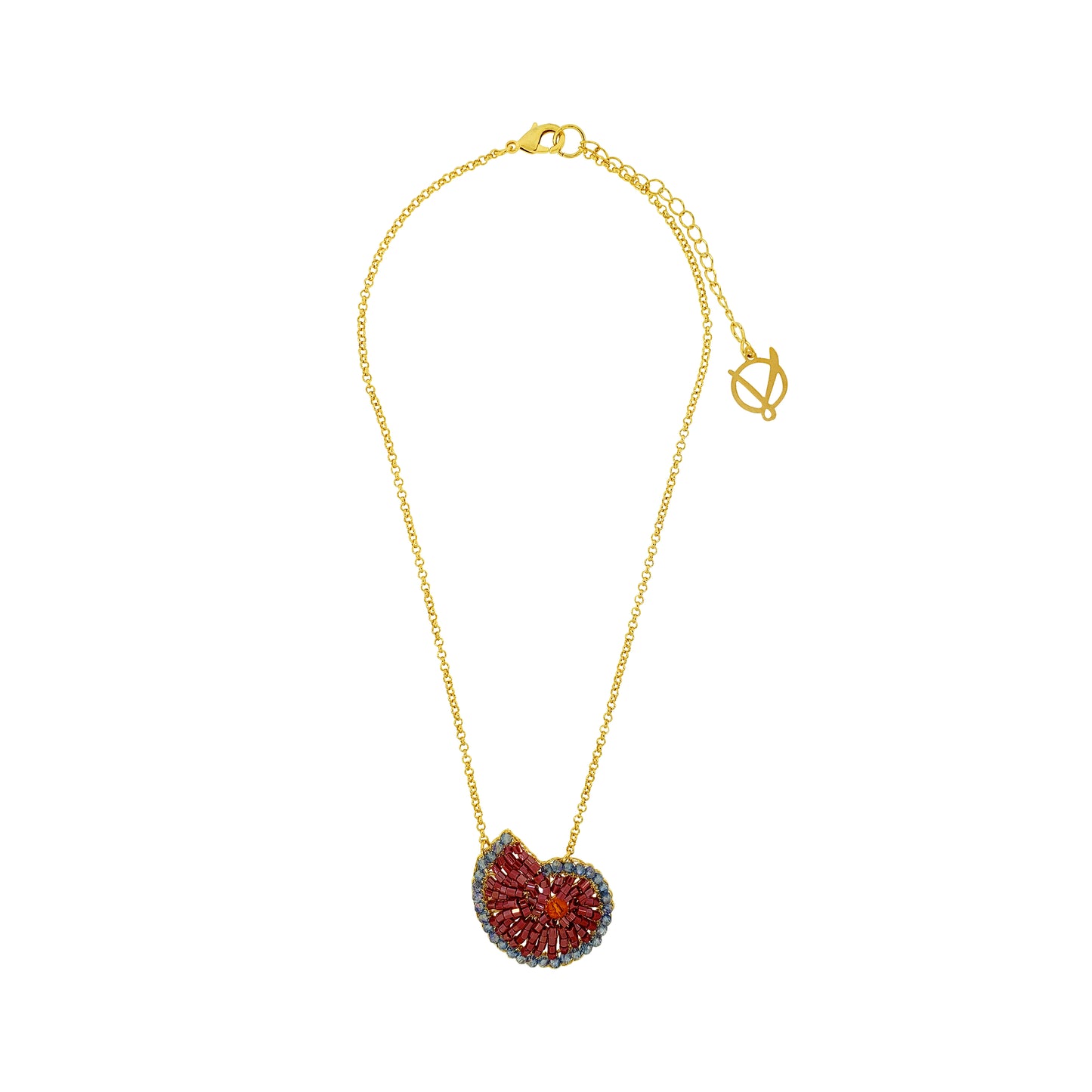 Sunrise Mix Triton Handmade Necklace