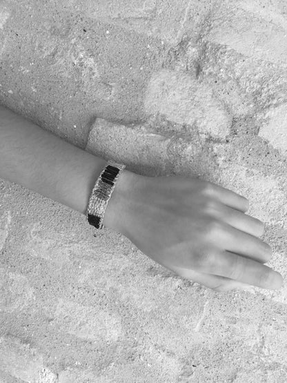 Ocean Blue Mix Maya Handmade Crochet Bracelet