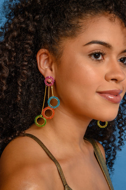 Confetti Mix Nora Handmade Earrings