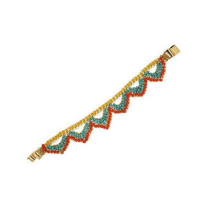 Summer Vibe Mix Mermaid Handmade Crochet Bracelet