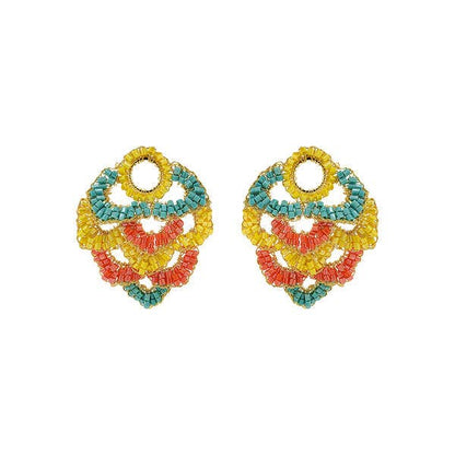 Summer Vibe Mix Mermaid Handmade Earrings