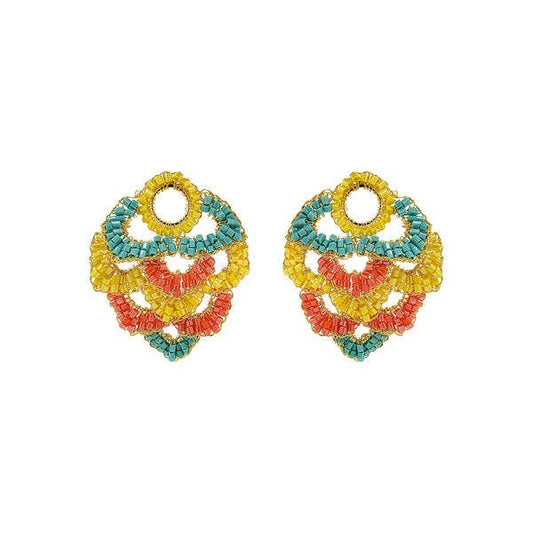 Summer Vibe Mix Mermaid Handmade Earrings