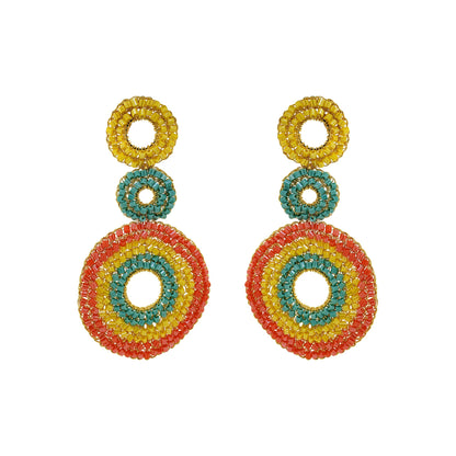 Summer Vibe Mix Gia Handmade Crochet Earrings