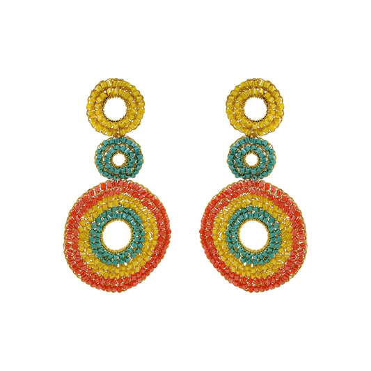 Summer Vibe Mix Gia Handmade Crochet Earrings