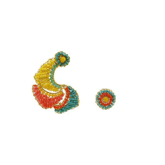 Summer Vibe Mix Siren Ear Cuff Handmade Earrings