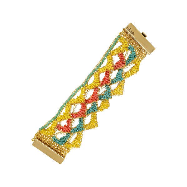 Summer Vibe Mix Mermaid Maxi Handmade Crochet Bracelet