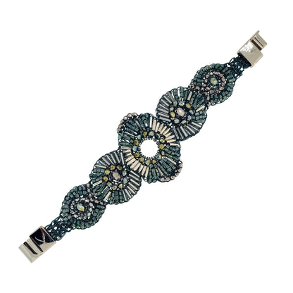 Moss Green Mix Chess Handmade Crochet