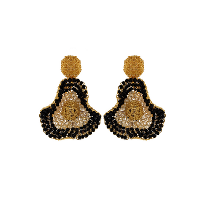 handmade-crochet-earrings-hoops-floral-studs-18k-gold-filled-wire-lightweight-hypoallergenic