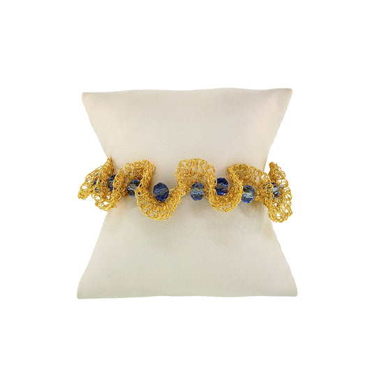 handmade-crochet-bracelet-with-unique-design-18k-gold-filled-wire-hypoallergenic-lightweight-statement