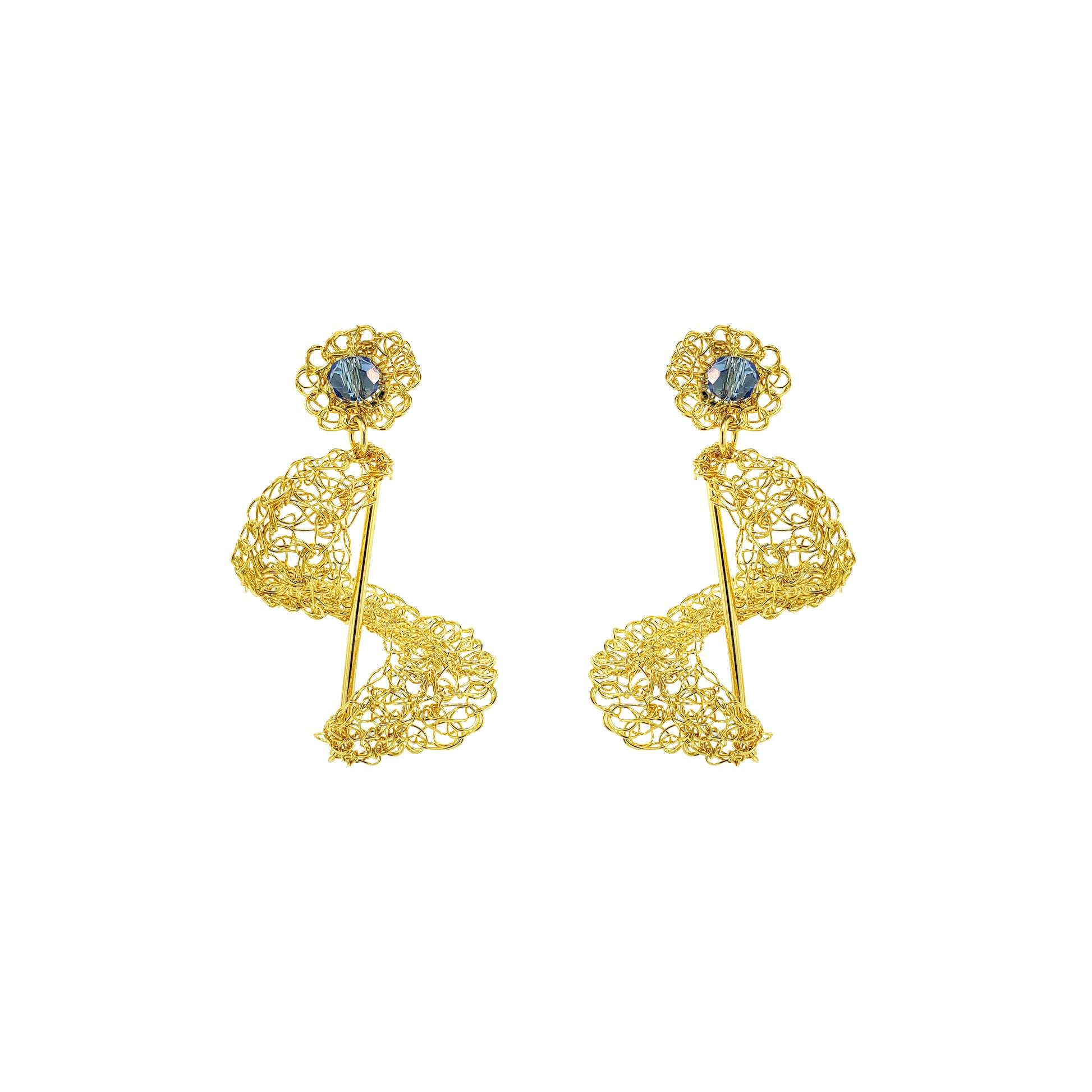 handmade-crochet-teardrop-with-unique-design-18k-gold-filled-wire-hypoallergenic-lightweight-statement