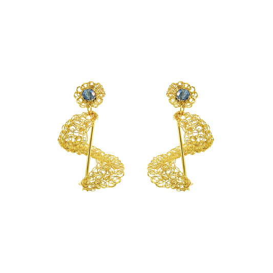 handmade-crochet-teardrop-with-unique-design-18k-gold-filled-wire-hypoallergenic-lightweight-statement