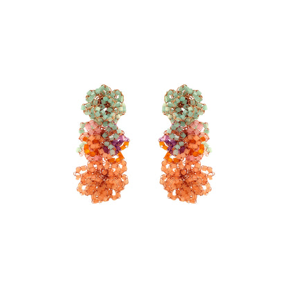 Drop-Green-Pink-Purple-Orange-Drizzle-Cascade-Handmade-Crochet-Earrings-18k-gold-filled-wire-hypoallergenic-lightweight-statement-brazilian-soul-collection