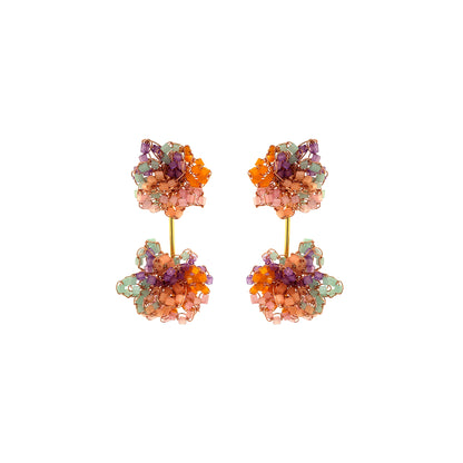 Flower-Dangle-Green-Orange-Purple-Pink-Gold-Agatha-Drop-Handmade-Crochet-Earrings-18k-gold-filled-wire-hypoallergenic-lightweight-statement-brazilian-soul-collection