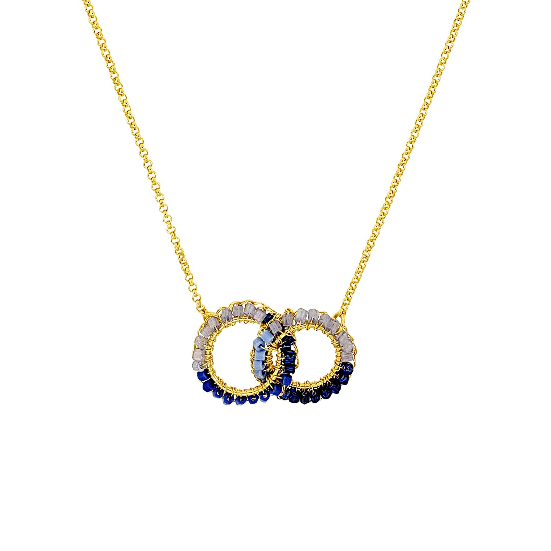 Hoops-Blue-Gold-Nova-Handmade-Crochet-Necklace-18k-gold-filled-wire-hypoallergenic-lightweight-statement-soul-collection