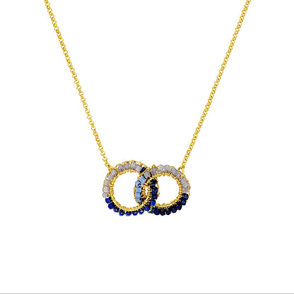 Hoops-Blue-Gold-Nova-Handmade-Crochet-Necklace-18k-gold-filled-wire-hypoallergenic-lightweight-statement-soul-collection